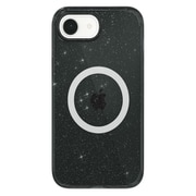 iPhone 16e用 スパンコールクリアケース ブラック 1846-16E-BLACK