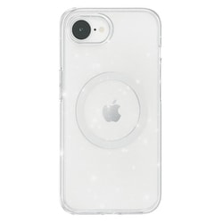 iPhone 16e用 スパンコールクリアケース クリア 1846-16E-CLEAR