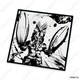 ウルトラ怪獣 墨絵風コレクション ウォッシュタオル 01. バルタン星人