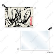 ウルトラ怪獣 墨絵風コレクション クリア窓付きポーチ 01. バルタン星人