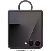 Galaxy Z Flip7 Ring Case (Silicone) Black EF-PF766TBEGJP