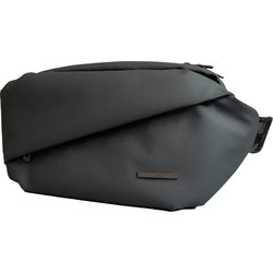 QUICKPACKTRASPO-DG [防水ボディバッグ QUICK PACK TRASPO 9インチ スマポッケ ドリンクポッケ 6＋5収納 ダークグレー]