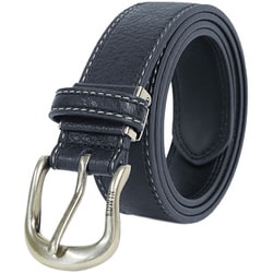22269329 [EDWIN 0111243V 35mm PU Wステッチベルト NAVY]