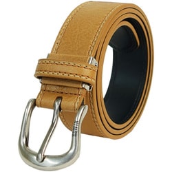 22269329 [EDWIN 0111243V 35mm PU Wステッチベルト BROWN]