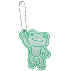 かえるのピクルス 無事かえるリフレクター ぶらさがり グリーン 218711-25