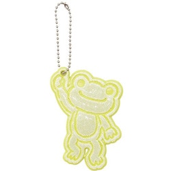 かえるのピクルス 無事かえるリフレクター ぶらさがり イエロー 218728-25