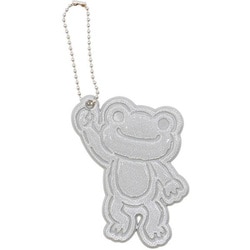 かえるのピクルス 無事かえるリフレクター ぶらさがり シルバー 218735-25