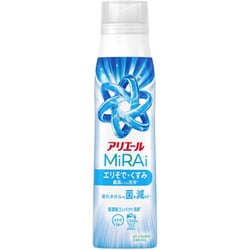 アリエール MiRAi 超濃縮コンパクト洗剤* エリそで・くすみ最高レベル洗浄* 本体ボトル 大 460g [洗濯用洗剤]