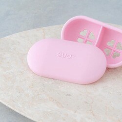 SUO ソープボックス（アメニティ用） ピンク