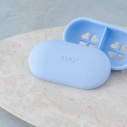 SUO ソープボックス（アメニティ用） サックス