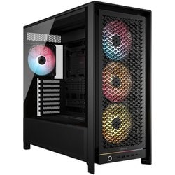 FRAME 5000D RS ARGB モジュール式 ハイエアフロー ミドルタワー型PCケース ブラック CC-9011309-WW
