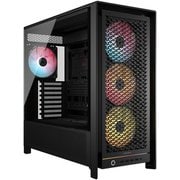FRAME 5000D RS ARGB モジュール式 ハイエアフロー ミドルタワー型PCケース ブラック CC-9011309-WW