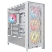 FRAME 5000D RS ARGB モジュール式 ハイエアフロー ミドルタワー型PCケース ホワイト CC-9011310-WW