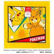 WP408400 ポケットモンスター ウォッシュタオル ピカチュウ×パーモット