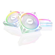 Prime MR120 ARGB Reverse Fan Triple Pack リバース ケースファン ホワイト 3個入 MR120 REVERSE ARGB FAN WHITE 3IN1