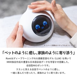 ヨドバシ.com - mixi ミクシィ 会話AIロボット Romi Lacatan