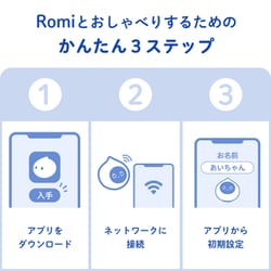ヨドバシ.com - ミクシィ MIXI 会話AIロボット Romi Lacatan