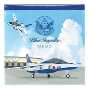 003580050 ブルーインパルス スクエアメモパッド T-4機体