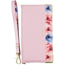Galaxy A25 用 ケース 手帳型 ブルーミー スマホケース フラワー ピンク BL-GAA25-PK