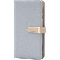 AQUOS wish5 用 ケース 手帳型 ベルテッド スマホケース シンプル スタンド機能 アイスグレー BD-AQWI5-IG