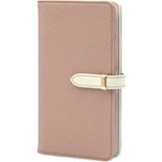 Galaxy A25 用 ケース 手帳型 ベルテッド スマホケース シンプル スタンド機能 グレイッシュピンク BD-GAA25-GP