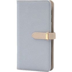 Galaxy A25 用 ケース 手帳型 ベルテッド スマホケース シンプル スタンド機能 アイスグレー BD-GAA25-IG