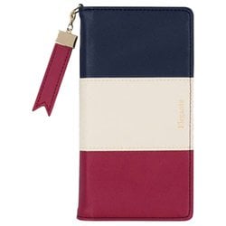 AQUOS wish5 用 ケース 手帳型 トリコロール スマホケース アンティーク NTR-AQWI5-AN