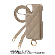 Google Pixel 9a 用 ケース キルティングショルダーケース スマホケース ショルダータイプ スタンド機能 フォーン QS-PIX9A-FA