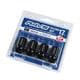 17HEX レーシングナット 非貫通タイプ L35 4PC M12X1.25 BK 74130000013BK