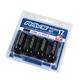 17HEX レーシングナット 非貫通タイプ L48 4PC M12X1.5 BK 74130000010BK