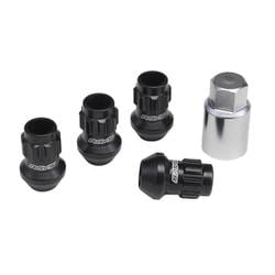 17HEX レーシングロックセット M12x1.5 BK(ブラック) 35mm（ミディアムタイプ） 74130000252BK