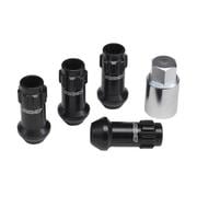 17HEX レーシングロックセット M12x1.5 BK(ブラック) 48mm(ロングタイプ) 74130000250BK