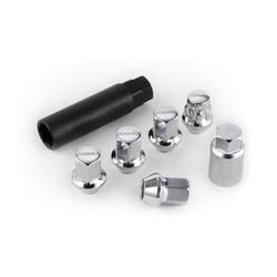 17HEXロック&ナットセット(5ホール用) M12x1.5 CP(メッキ) 74082000000CP