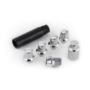 17HEXロック&ナットセット(5ホール用) M12x1.5 CP(メッキ) 74082000000CP