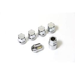 19HEXロック&ナットセット 5H用 M12X1.25 全長31mm CP(メッキ) 74081000001CP