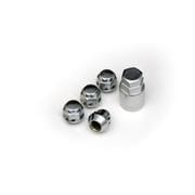 19HEXロック&ナットセット ショートタイプ 4ホール用 M12x1.5 CP(メッキ) 22mm 74082000004CP