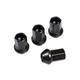 レーシングナット 17HEX M12xP1.5 BK(ブラック) 35mm 16個入 74130000230BK
