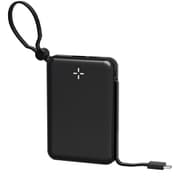 ケーブル一体型モバイルバッテリー 10000mAh PD20W ブラック HD4-MBTC10W2CPD20BK