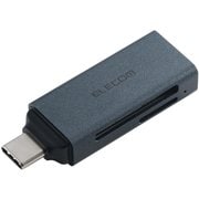 USB-C カードリーダー 2in1 SD/microSD 高速転送 USB3.2 Gen1 ブラック MR3C-D20BK