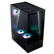 コンパクト ミドルタワー ピラーレス ATX対応 PCケース ブラック INVADERXMINIMT-BKCWW