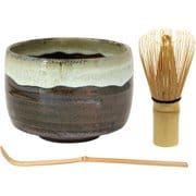 波佐見焼 抹茶椀 3点セット 凛然 山霧 16633