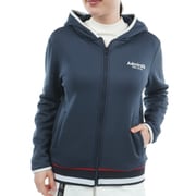 ゴルフウェアレディース 25F カルイシ 軽量ZIP フーディーパーカ Mサイズ NVY ADLA579