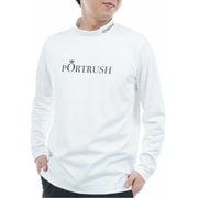 ゴルフウェアメンズ 25F ゴルフジャガード 長袖モックネック LLサイズ WHT ADMA560