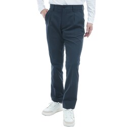 ゴルフウェアメンズ 25F ワンタック ストレートパンツ Mサイズ NVY ADMA561