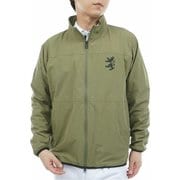 ゴルフウェアメンズ 25F ウィンドジャケット Mサイズ KHA ADMA562