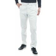 ゴルフウェアメンズ 25F 4WAYテーパードパンツ LLサイズ WHT ADMA568