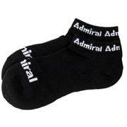 23S レディースショート丈ゴルフソックス Fサイズ BLK ADMB317F