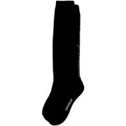 24F バックロゴ ハイソックス レディース Fサイズ NVY ADMB4B21
