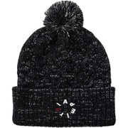 25F ビーニーサークルロゴレディース Fサイズ BLK ADMB5B12