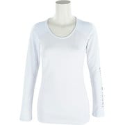 ゴルフウェアレディース Uネック インナーシャツ Lサイズ WHT THLA491